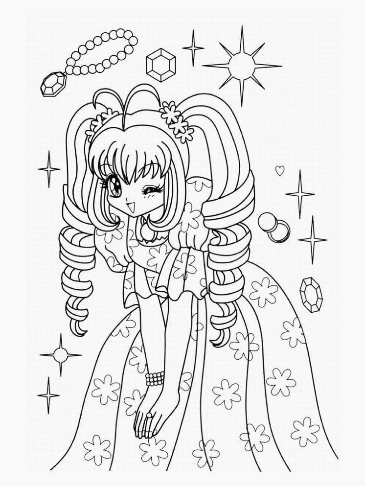 Khám phá Thế giới Tranh Tô Màu Anime Chibi Dễ Thương