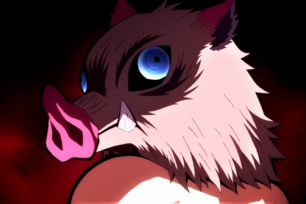 Khoảnh khắc hài hước của Inosuke trong anime