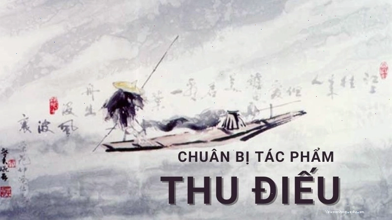 Không gian ngõ trúc vắng vẻ trong bài Thu điếu