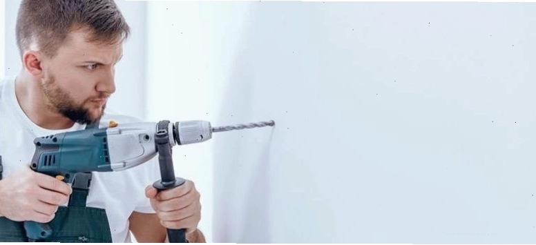 Kỹ thuật khoan tường để lắp đặt hệ thống giá đỡ kệ gỗ
