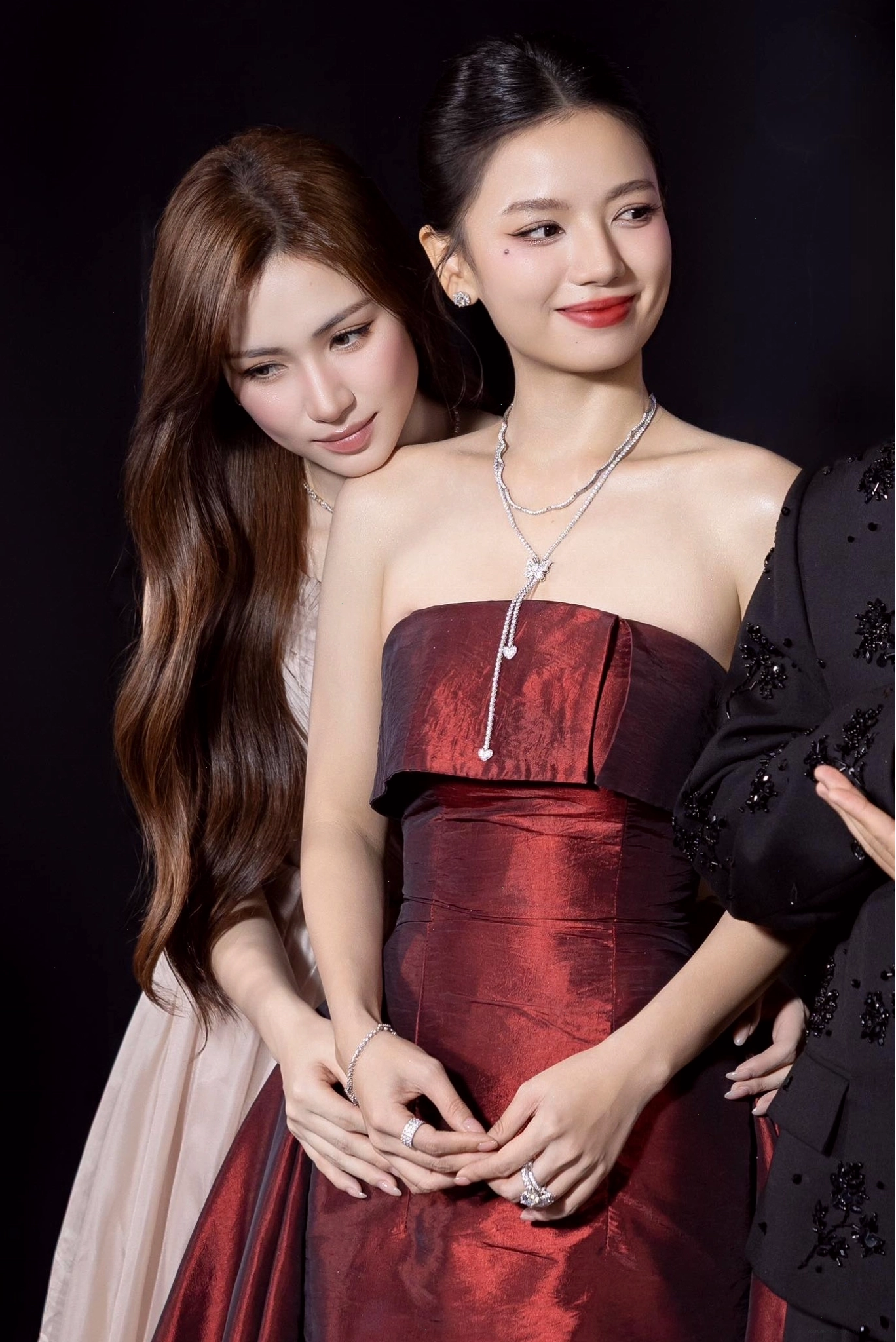 Lê Hạ Anh trên phim trường