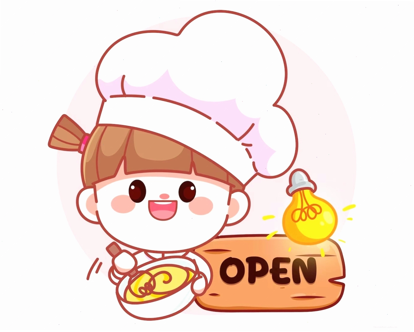 Logo chibi cho thương hiệu game