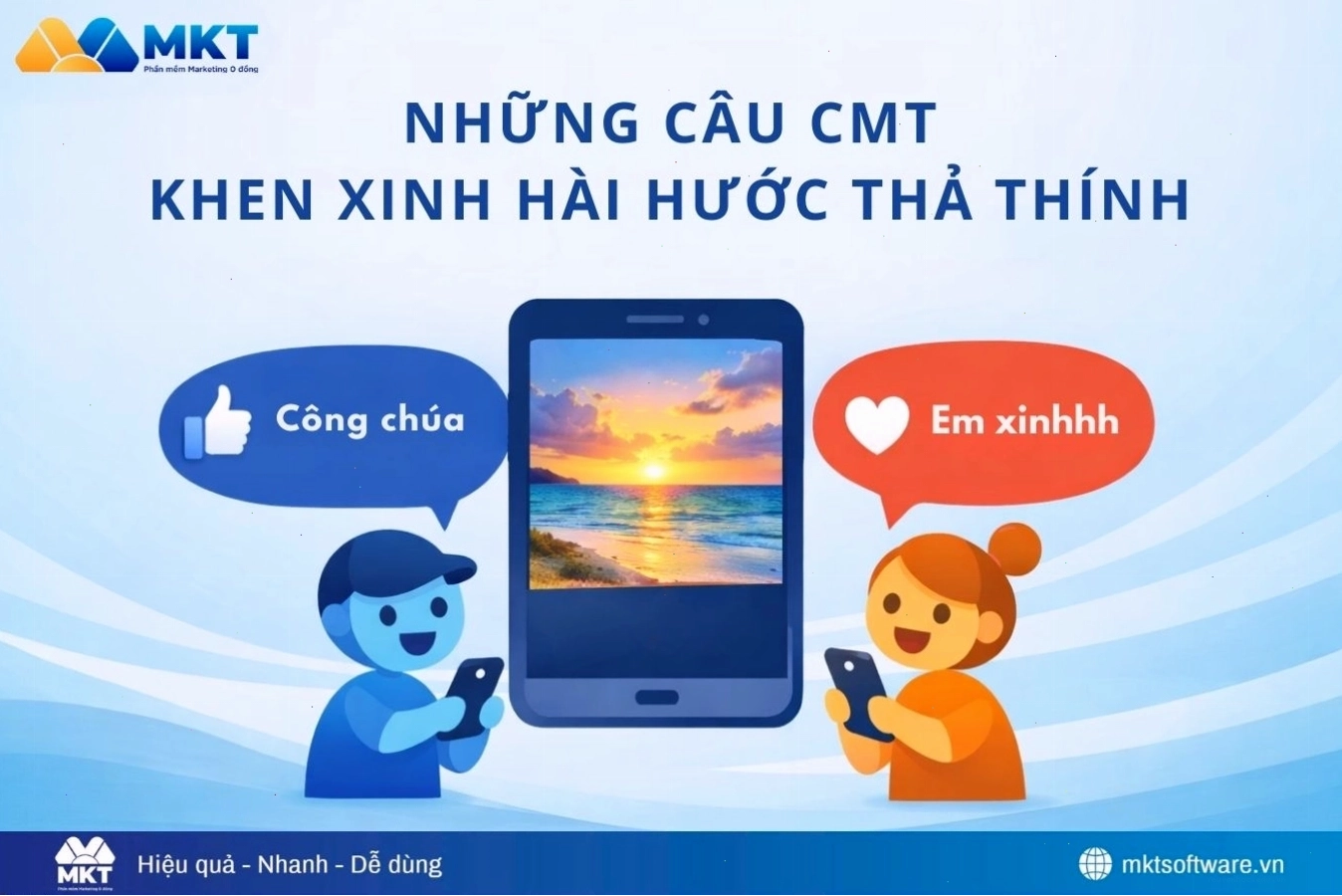 Lời khen thả thính ngọt ngào và đáng yêu