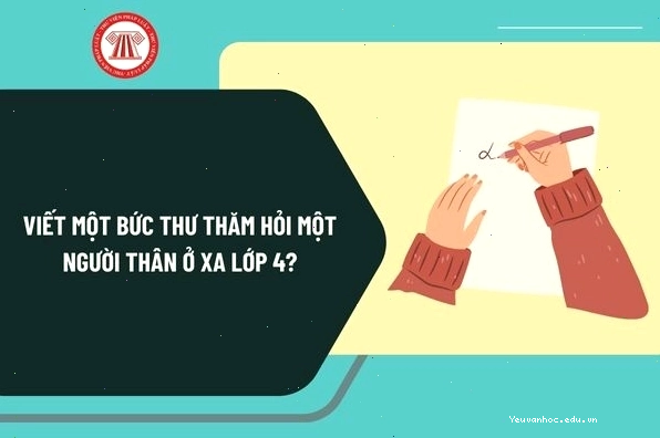 Mẫu bài viết một bức thư hỏi thăm người thân ở xa cho học sinh lớp 4