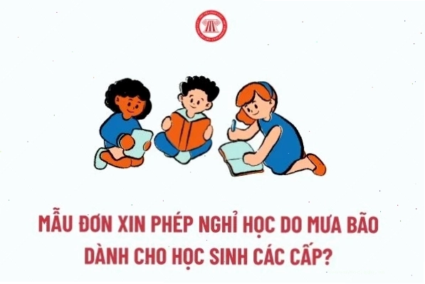 Mẫu đơn xin phép nghỉ học cho học sinh trung học