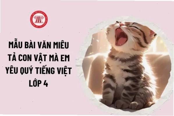 Minh họa bài văn tả con vật