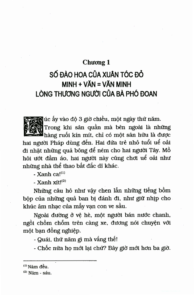 Minh họa bên trong tiểu thuyết số đỏ