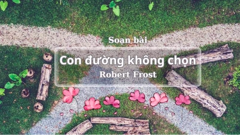 Minh họa cấu trúc bài soạn văn con đường không chọn