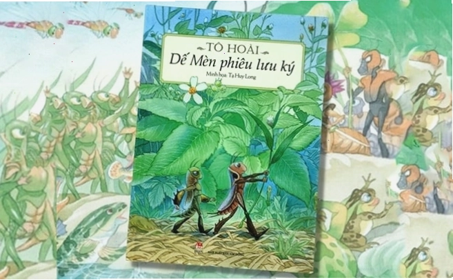 Minh họa chân dung nhà văn Tô Hoài