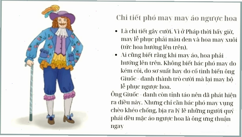 Minh họa cho bài soạn văn 8 Trưởng giả học làm sang