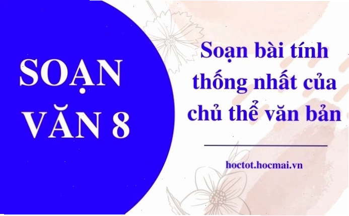 Minh họa khái niệm tính thống nhất về chủ đề của văn bản