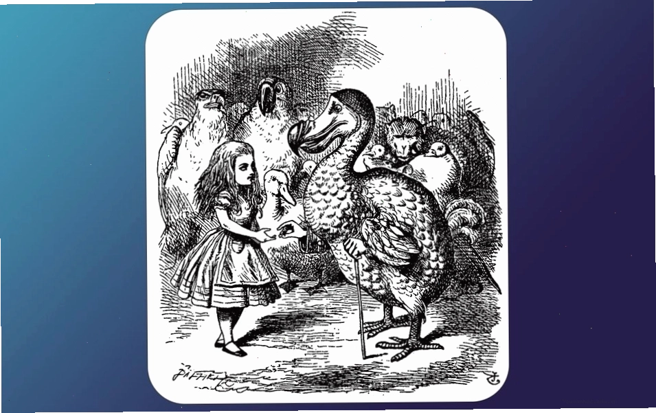 Minh họa kinh điển cho tác phẩm Alice in Wonderland