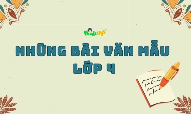 Minh họa một bài tập làm văn kể chuyện lớp 4