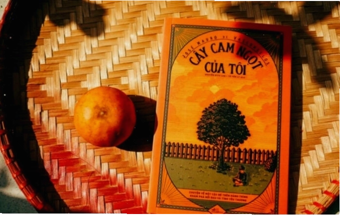 Minh họa một cây cam sai trĩu quả, biểu tượng cho sự ngọt ngào và tươi mới