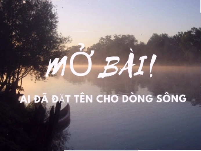 Minh họa sông Hương với dòng chảy mềm mại