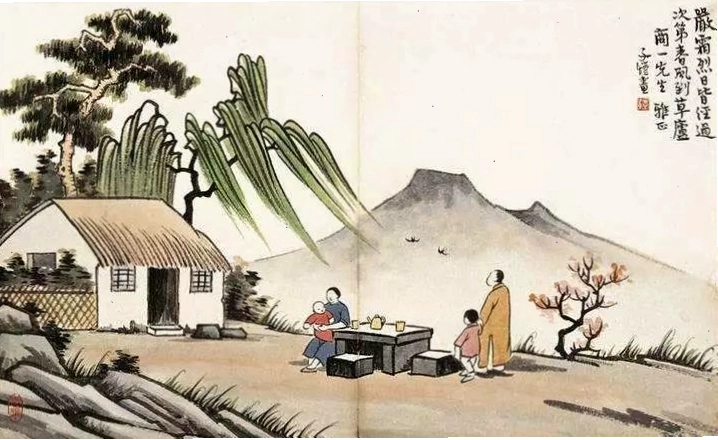 Minh họa sự quan tâm, chia sẻ trong tình yêu và đồng cảm