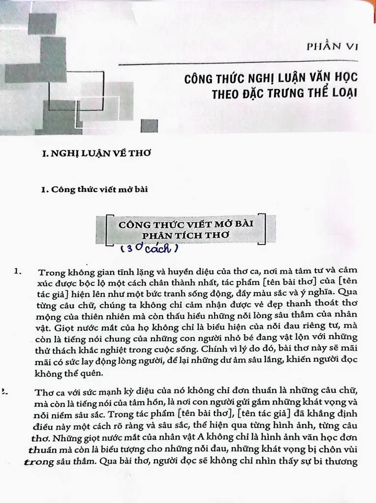 Mở bài phân tích thơ: Khám phá nghệ thuật và chiều sâu ý nghĩa