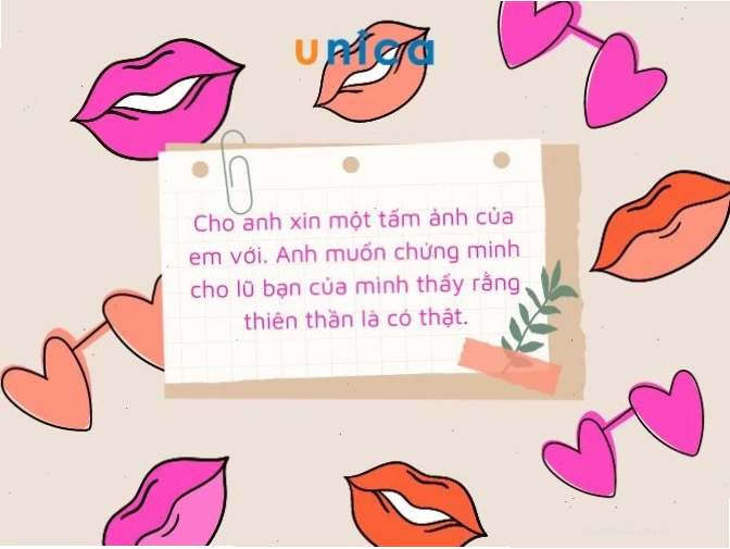 Một số câu văn tán gái lãng mạn