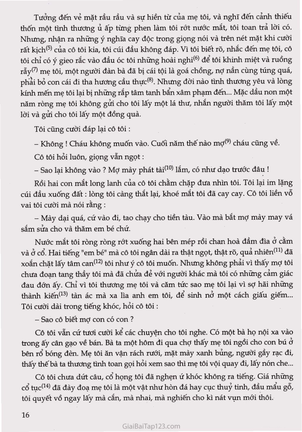 Người mẹ trong 'Trong lòng mẹ'