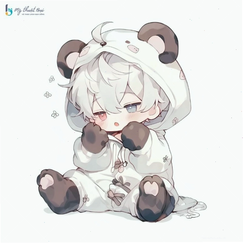 Nhân vật chibi nam thể thao năng động