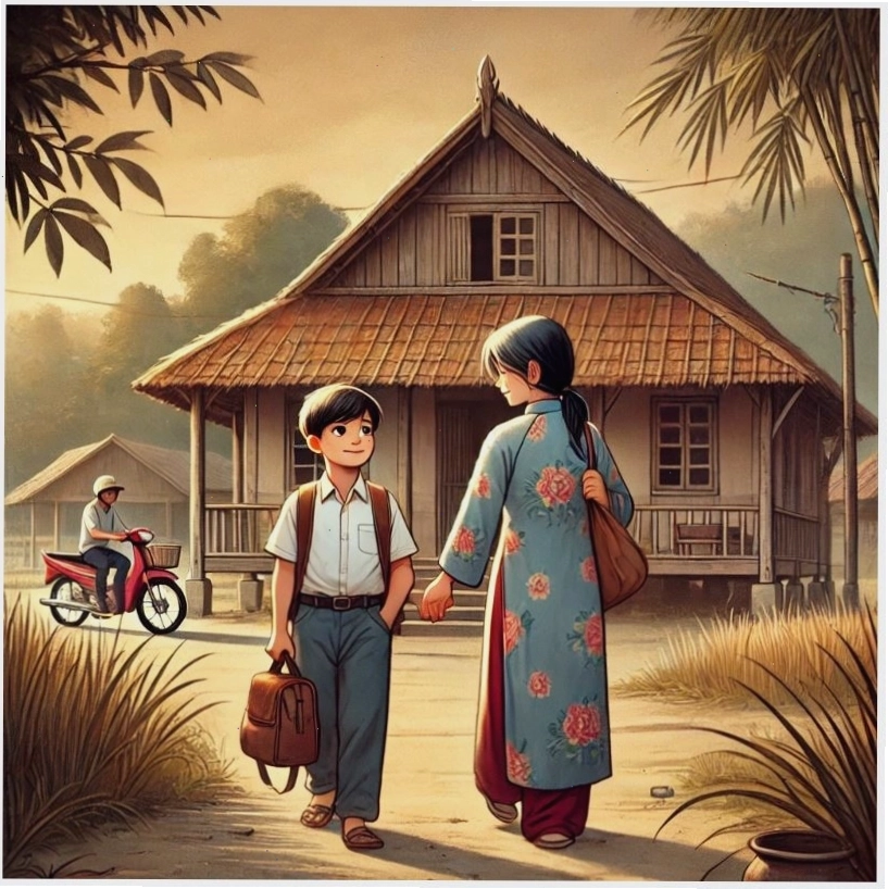 Nhân vật tôi trong ngày đầu đi học