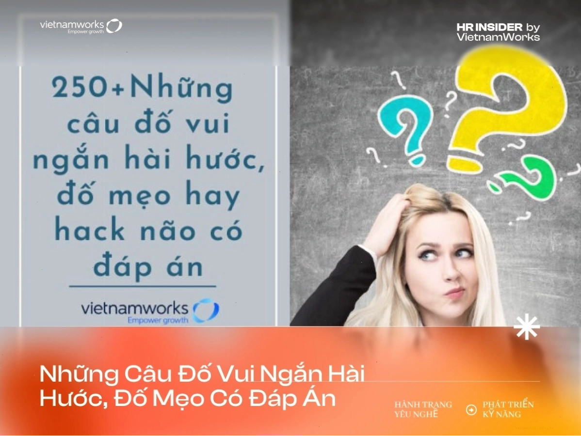 Những câu đố vui ngắn giúp giải trí nhanh chóng