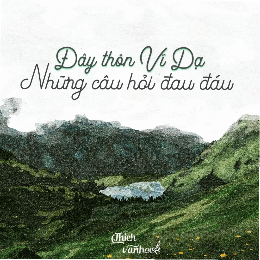 Những trăn trở trong bài thơ Đây thôn Vĩ Dạ