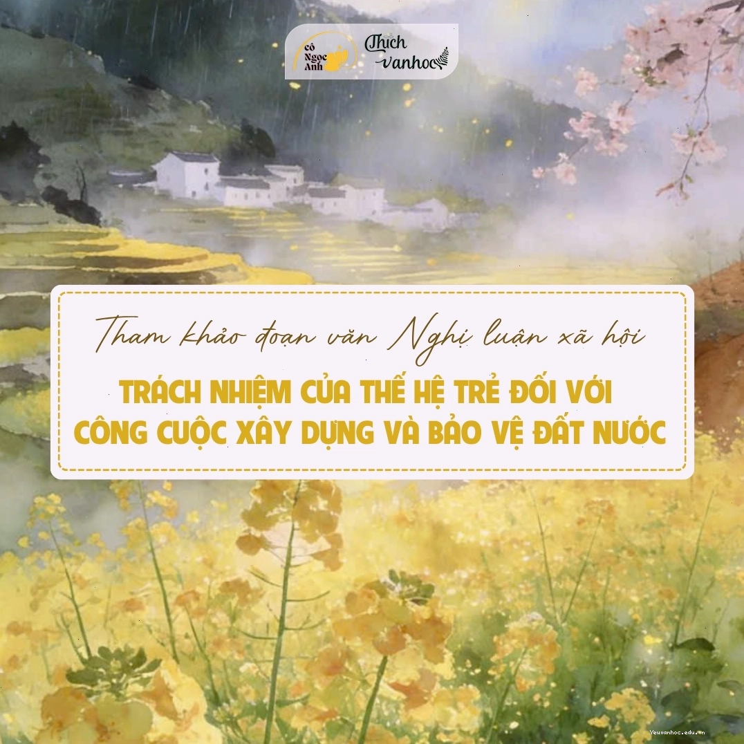 NLXH Tuổi trẻ với trách nhiệm xây dựng và bảo vệ đất nước