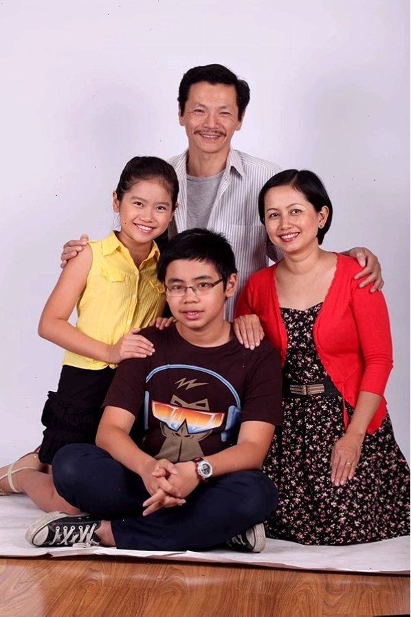NSND Trung Anh trong một vai diễn người cha giàu tình cảm