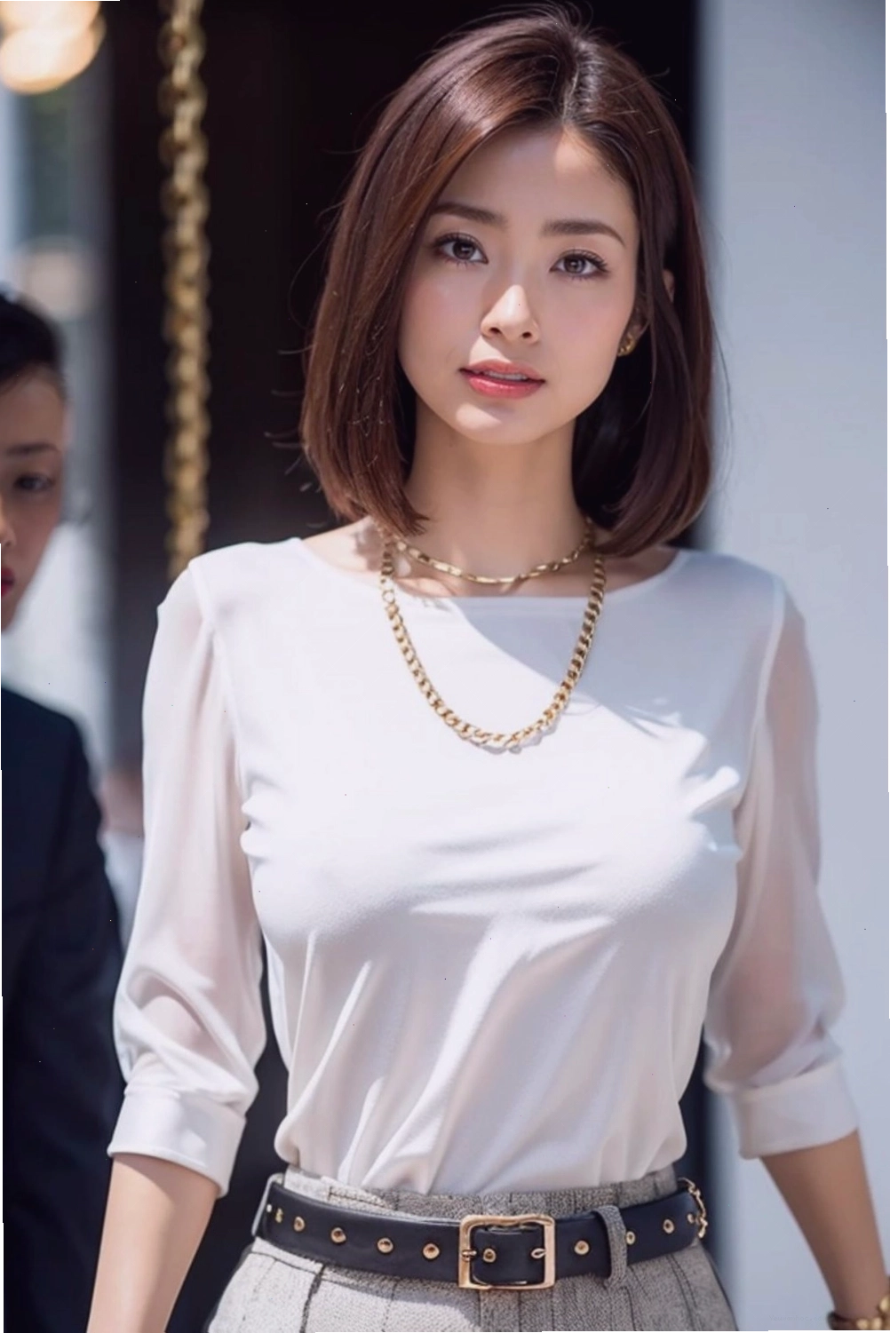 Nữ diễn viên Aya Ueto với nụ cười tươi tắn