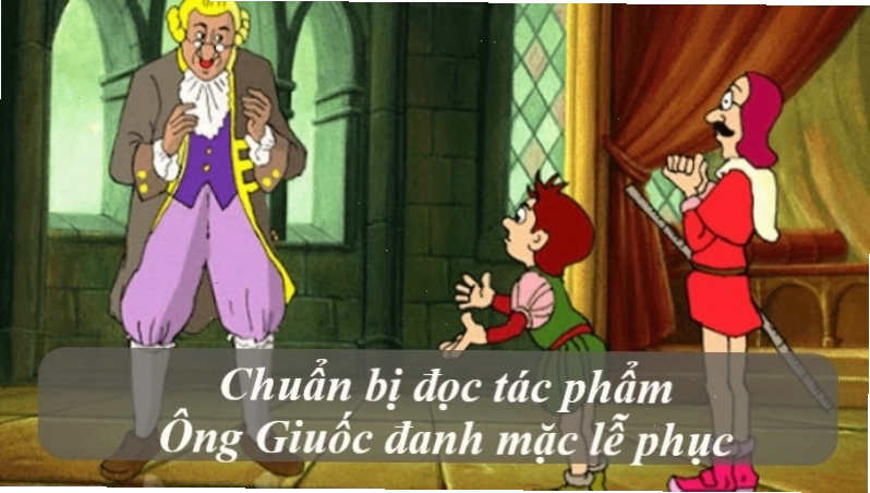 Ông Giuốc-đanh trong bộ lễ phục