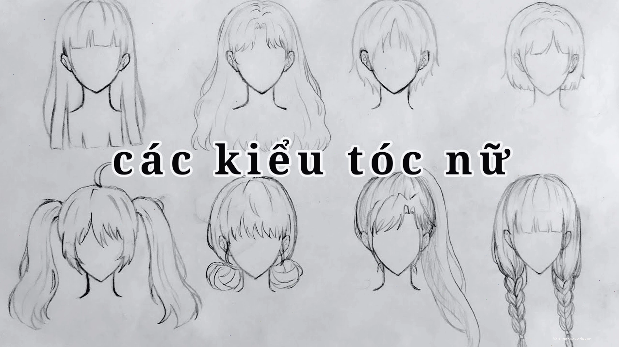 Phác thảo hình dạng đầu nhân vật chibi