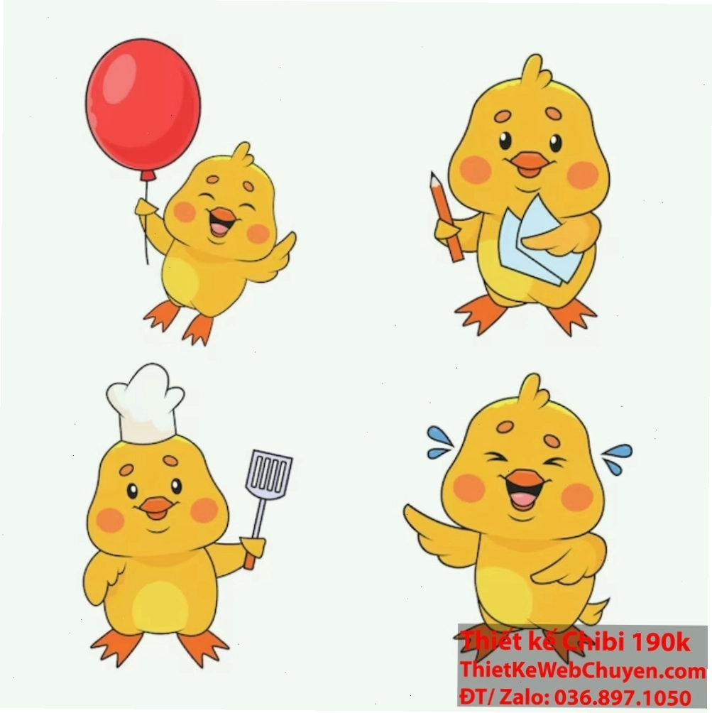 Phác thảo hình tròn và bầu dục để vẽ con gà chibi