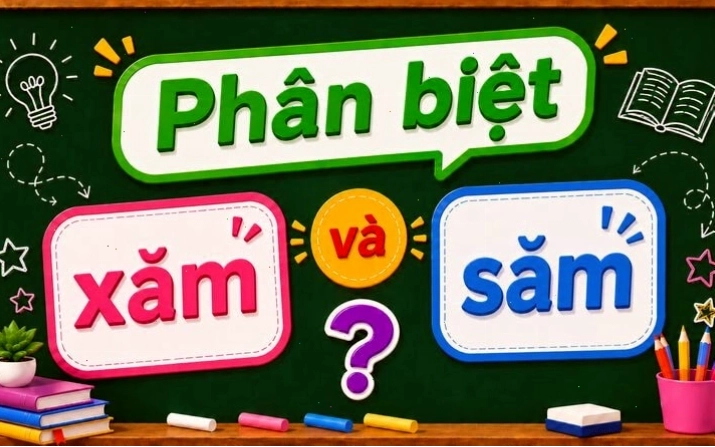 Phân biệt xăm và săm