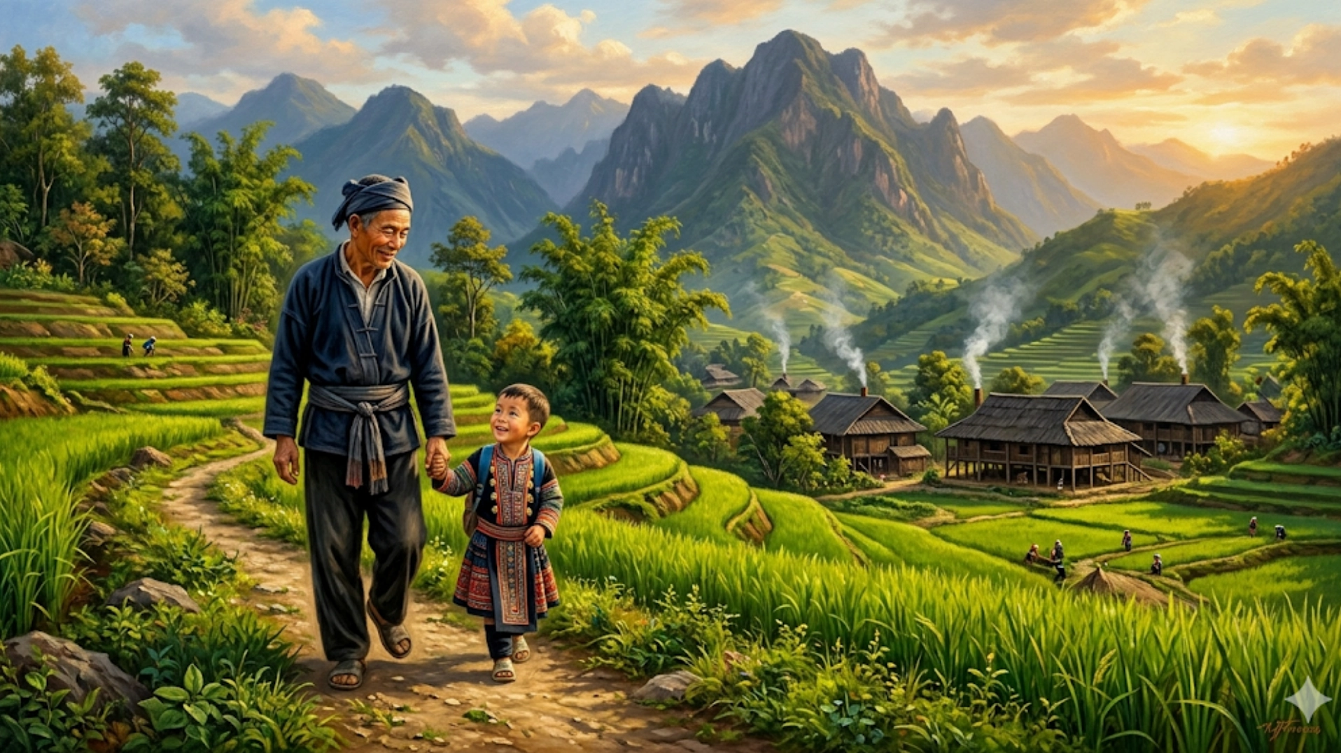 Phân tích bài thơ Nói với con: Hành trang tình yêu thương và lẽ sống