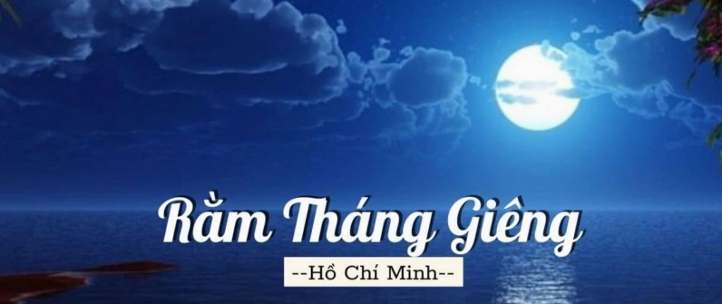 Phân tích bài thơ Rằm tháng Giêng của Hồ Chí Minh