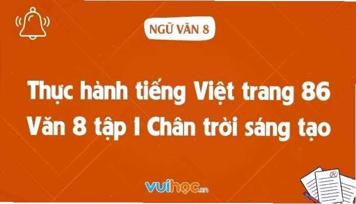 Phân tích biện pháp tu từ trong bài Thực hành Tiếng Việt trang 86 Ngữ văn 8