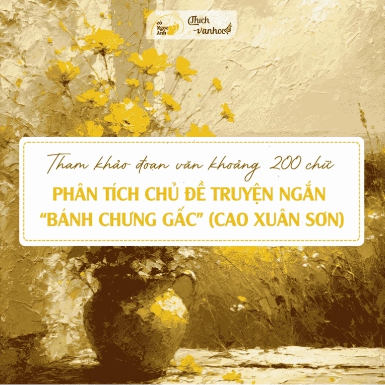 Phân tích chủ đề truyện Bánh chưng gạc
