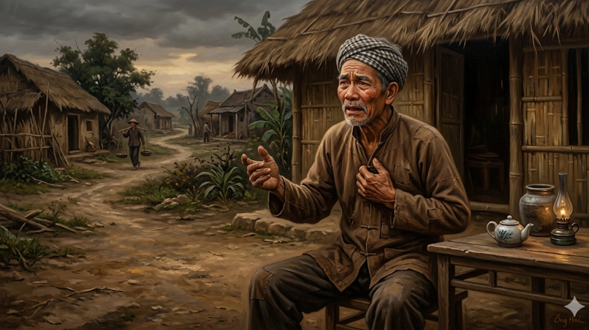 Phân tích chuyên sâu nhân vật ông Hai trong truyện ngắn Làng của Kim Lân