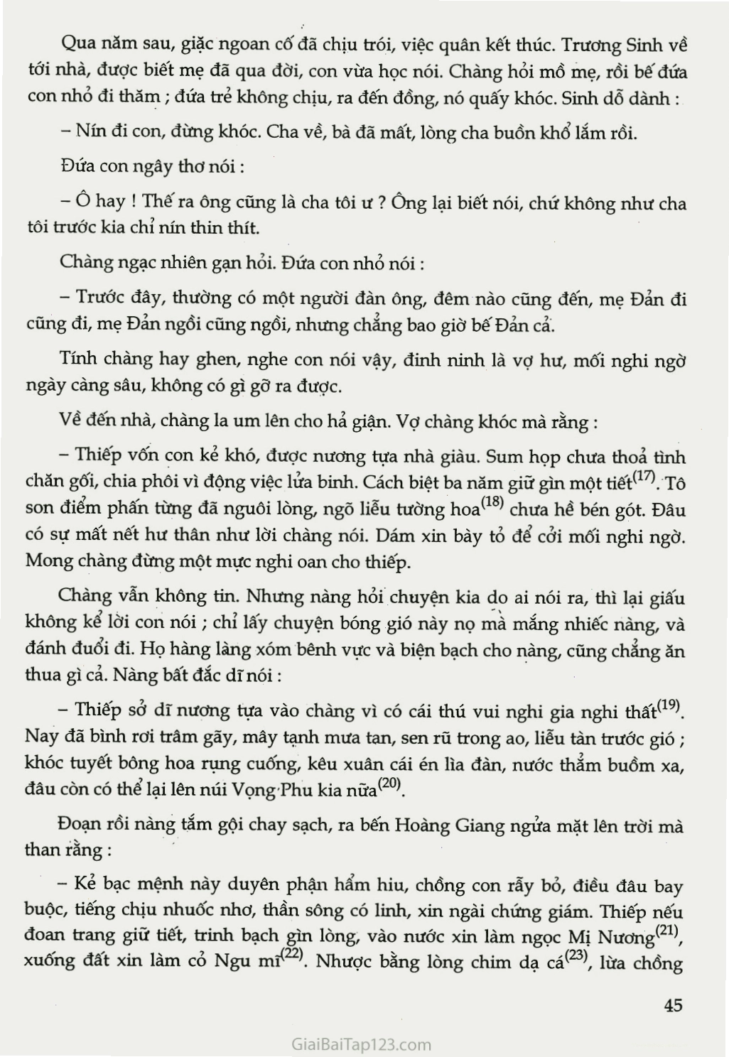 Phân tích nghệ thuật trong Chuyện người con gái Nam Xương
