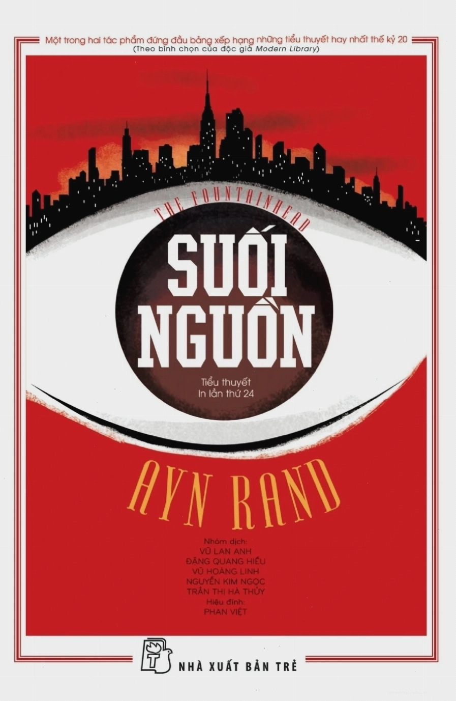 Phiên bản sách Suối Nguồn bìa cứng