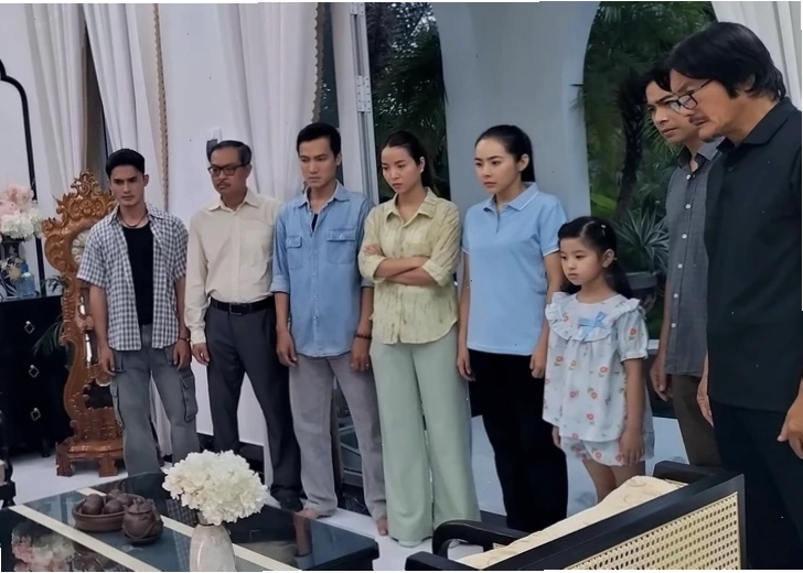 Phương Khánh và Nguyễn Quốc Trường Thịnh trong phim Trước lúc bình minh
