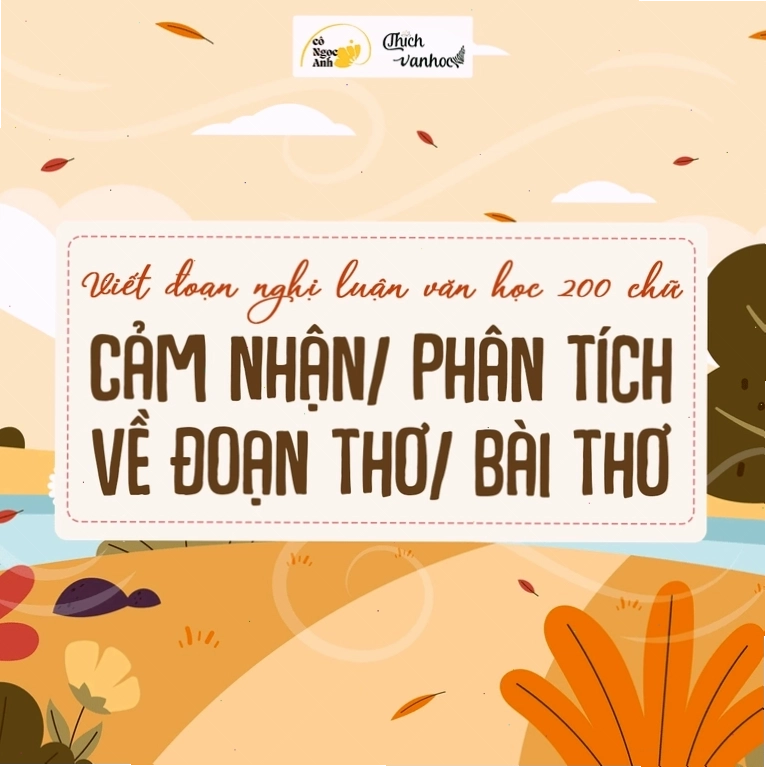 Quy trình phân tích cảm nhận nội dung đoạn thơ
