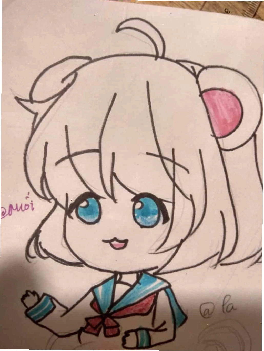 Simmy Chibi với trang phục dễ thương