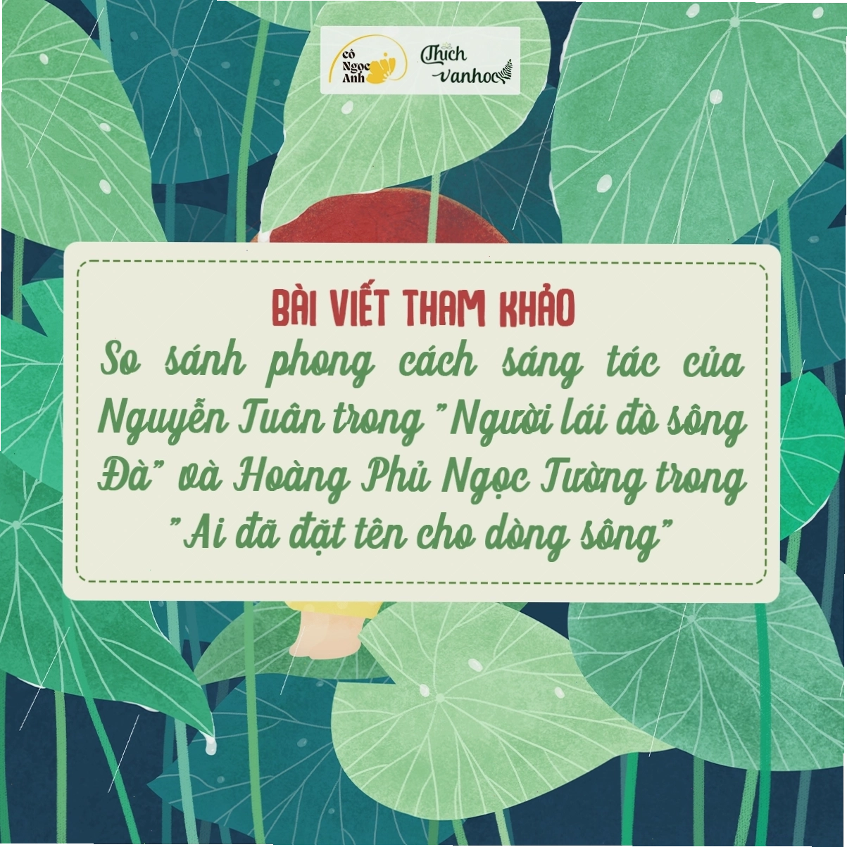 So sánh phong cách Nguyễn Tuân và Hoàng Phủ Ngọc Tường