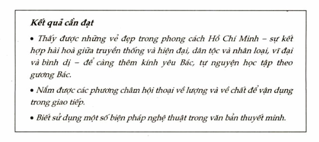 Soạn bài Phong cách Hồ Chí Minh lớp 9 chi tiết