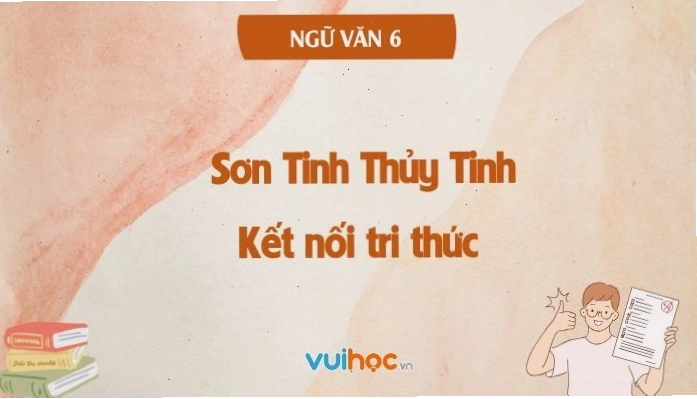 Soạn bài Sơn Tinh Thủy Tinh minh họa cảnh hai vị thần