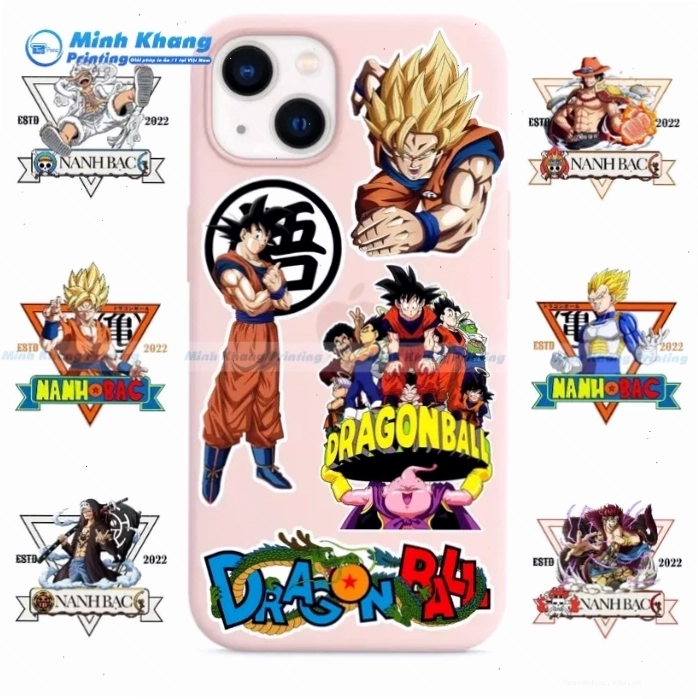 Sticker anime mang hơi hướng retro, hoài cổ