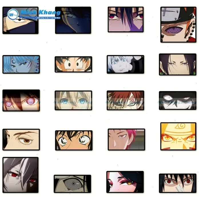 Sticker anime với nhiều chủ đề khác nhau