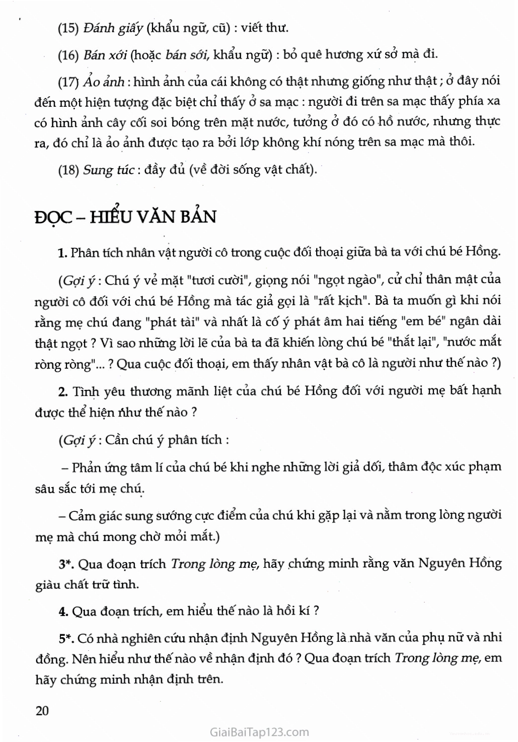 Sự quan trọng của tình mẫu tử